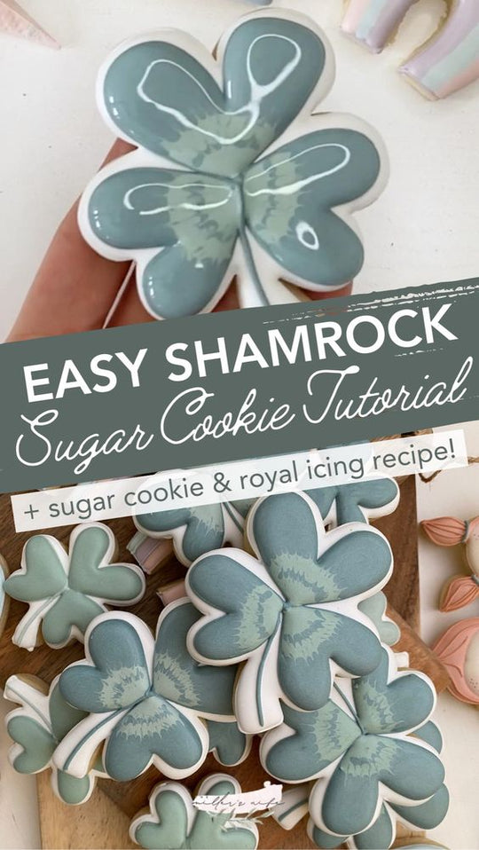 Fun Shamrock Cookie Decorating Tutuorial