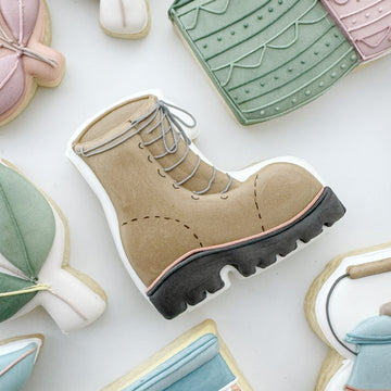 Fall Boot Cookie Cutter STL File for 3D Printing