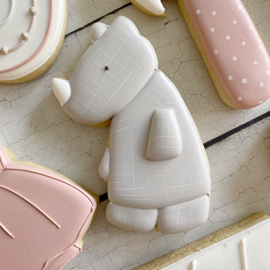 Rhino Doll Cookie Cutter STL File for 3D Printing