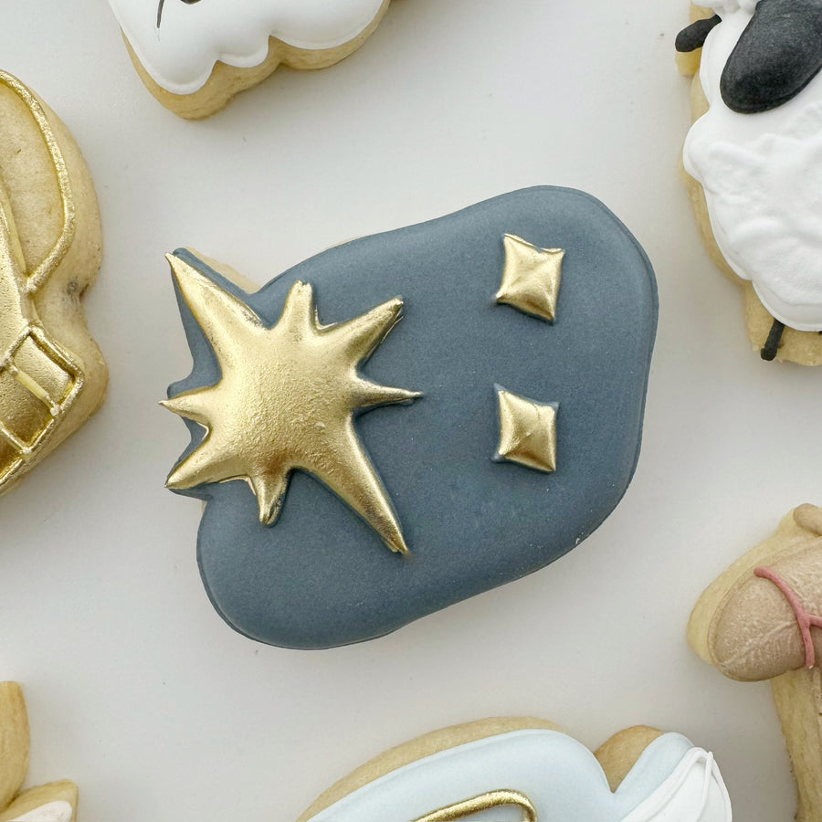 Nativity Night Sky Cookie Cutter STL File for 3D Printing