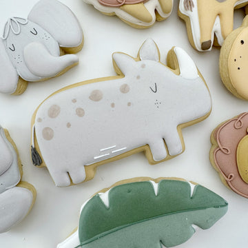 Rhino Cookie Cutter STL File for 3D Printing