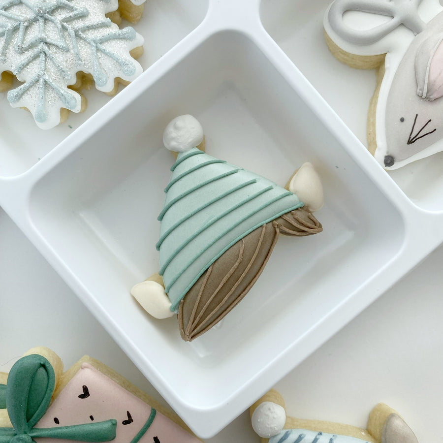 Holiday Mini Cookie Cutter set STL File for 3D Printing-Advent Calendar Friendly!