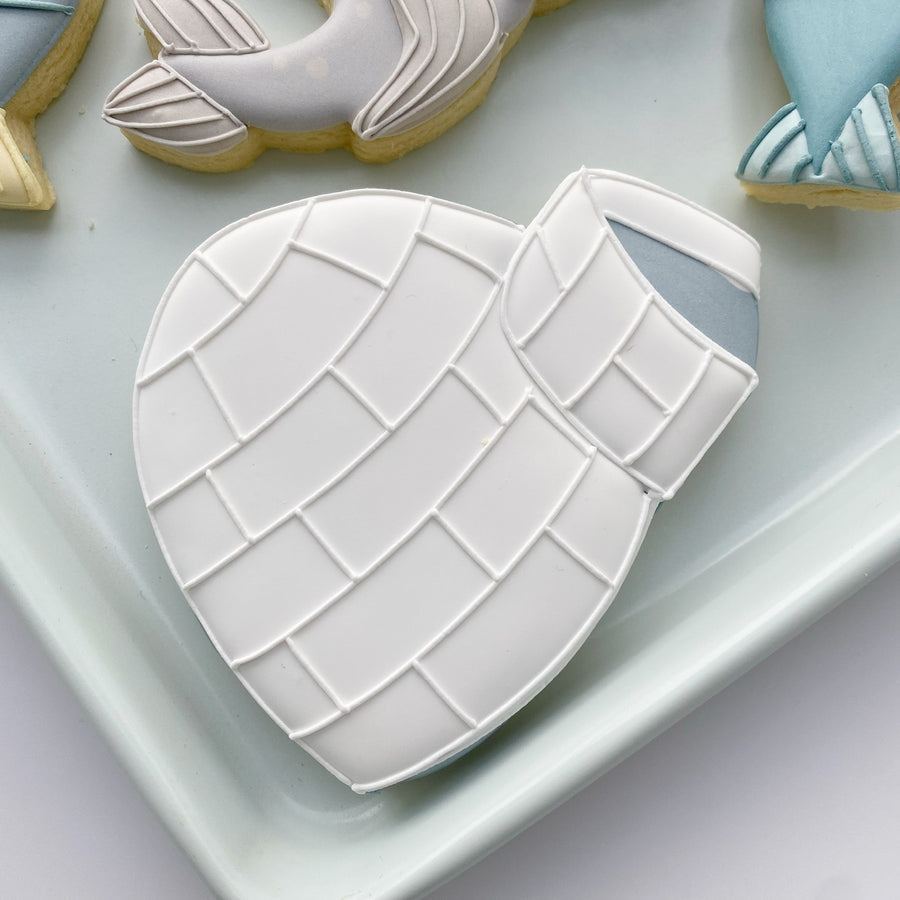 Igloo Cookie Cutter STL File for 3D Printing-Father's Day: 