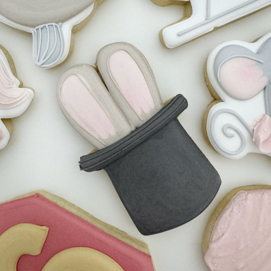 Rabbit in a Hat Cookie Cutter STL File for 3D Printing