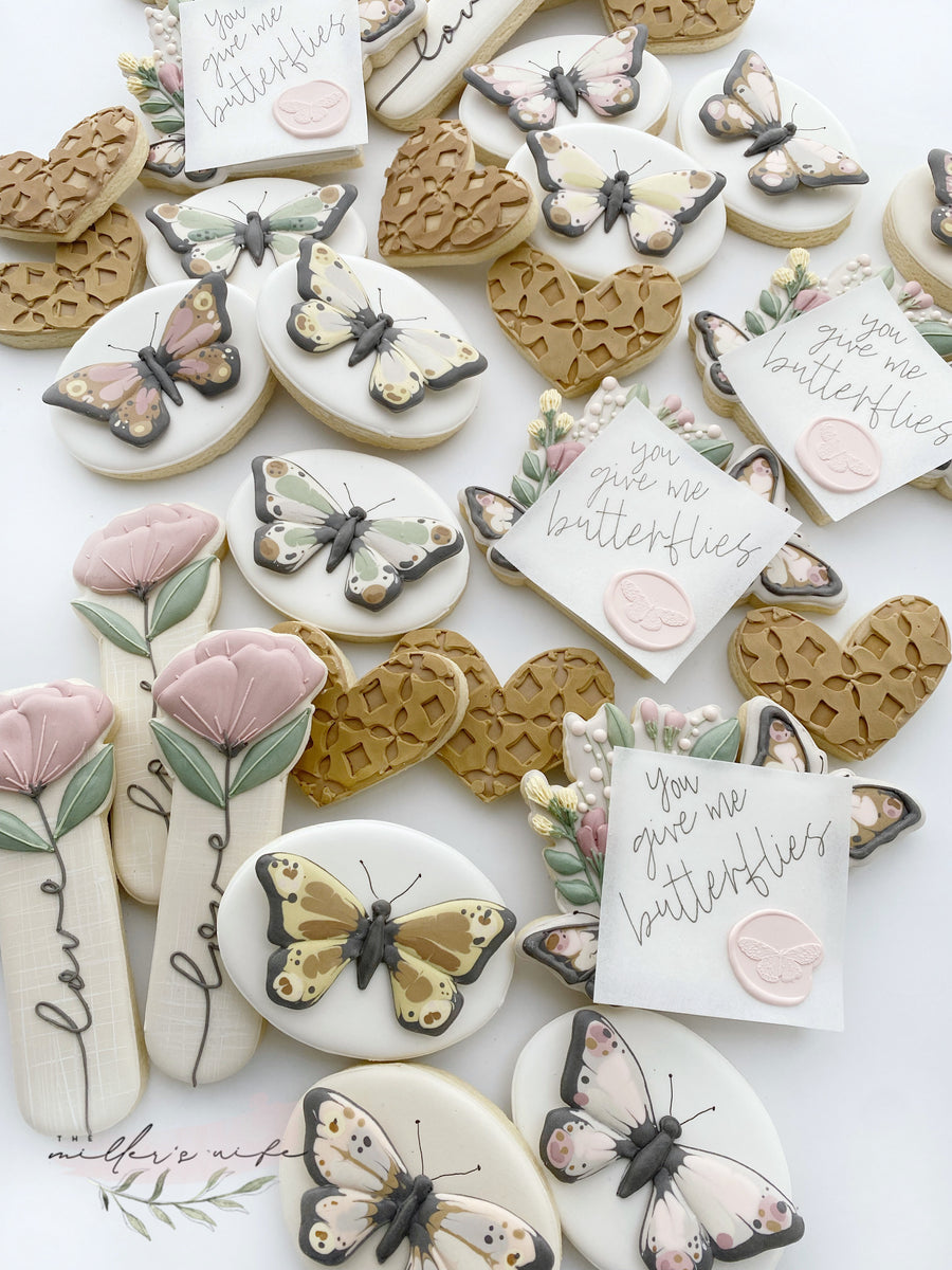 Valentine's or Mother's Day Butterfly Cookie Decorating Class