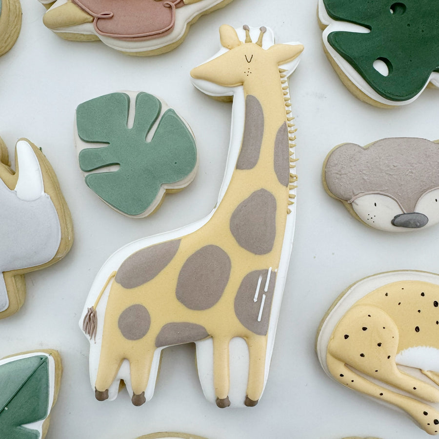 Giraffe Cookie Cutter STL File for 3D Printing