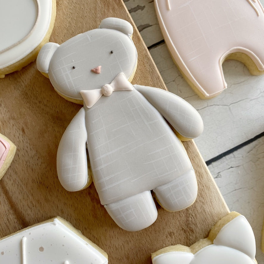 Teddy Bear Cookie Cutter STL File for 3D Printing