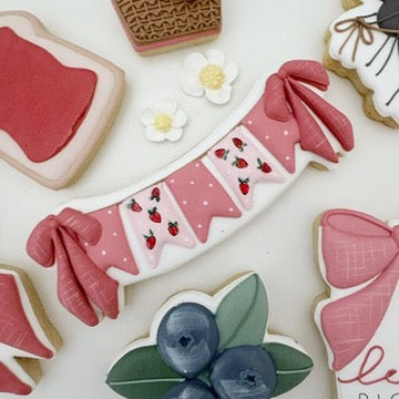 Bunting Cookie Cutter STL File for 3D Printing