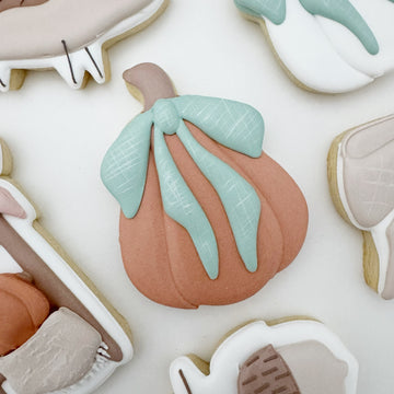 Bowed Tall Pumpkin Cookie Cutter STL File for 3D Printing
