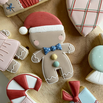 Gingerbread Person w/ Hat Cookie Cutter STL File for 3D Printing