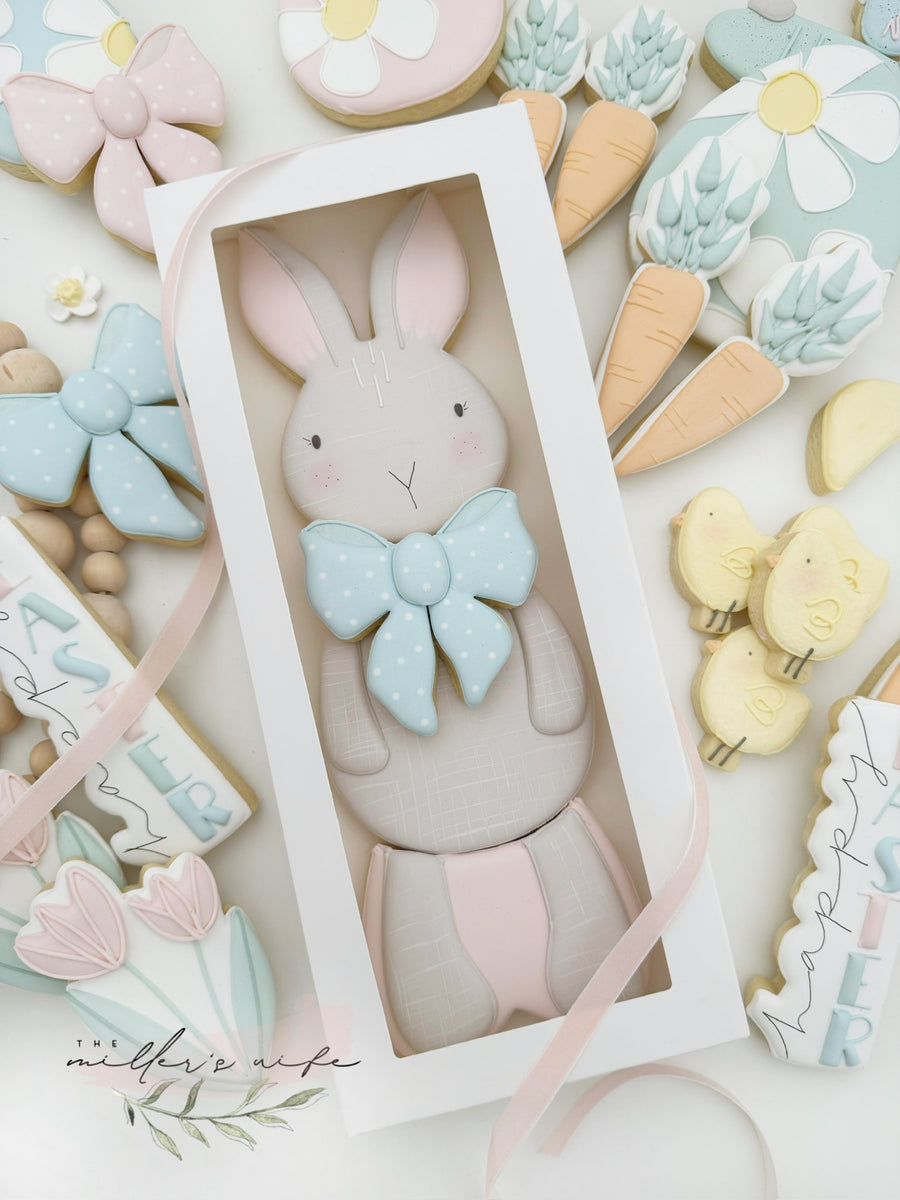 Bunny Platter Cookie Cutter STL File Set for 3D Printing