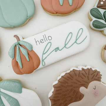 Pumpkin Plaque Cookie Cutter STL File for 3D Printing
