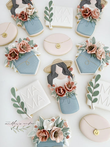Mother's Day Royal Icing Florals and Cookie Decorating Online Class