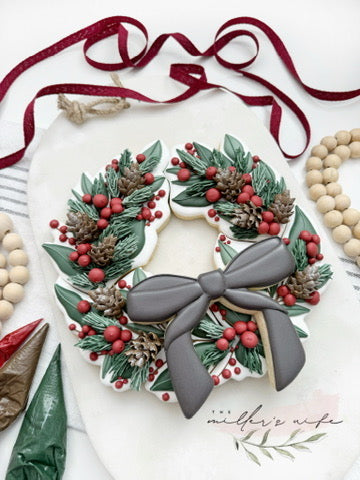 Holiday Wreath Cookie Decorating Class-PRE-REGISTRATION ONLY
