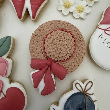 Summer Picnic Hat Cookie Cutter STL File for 3D Printing