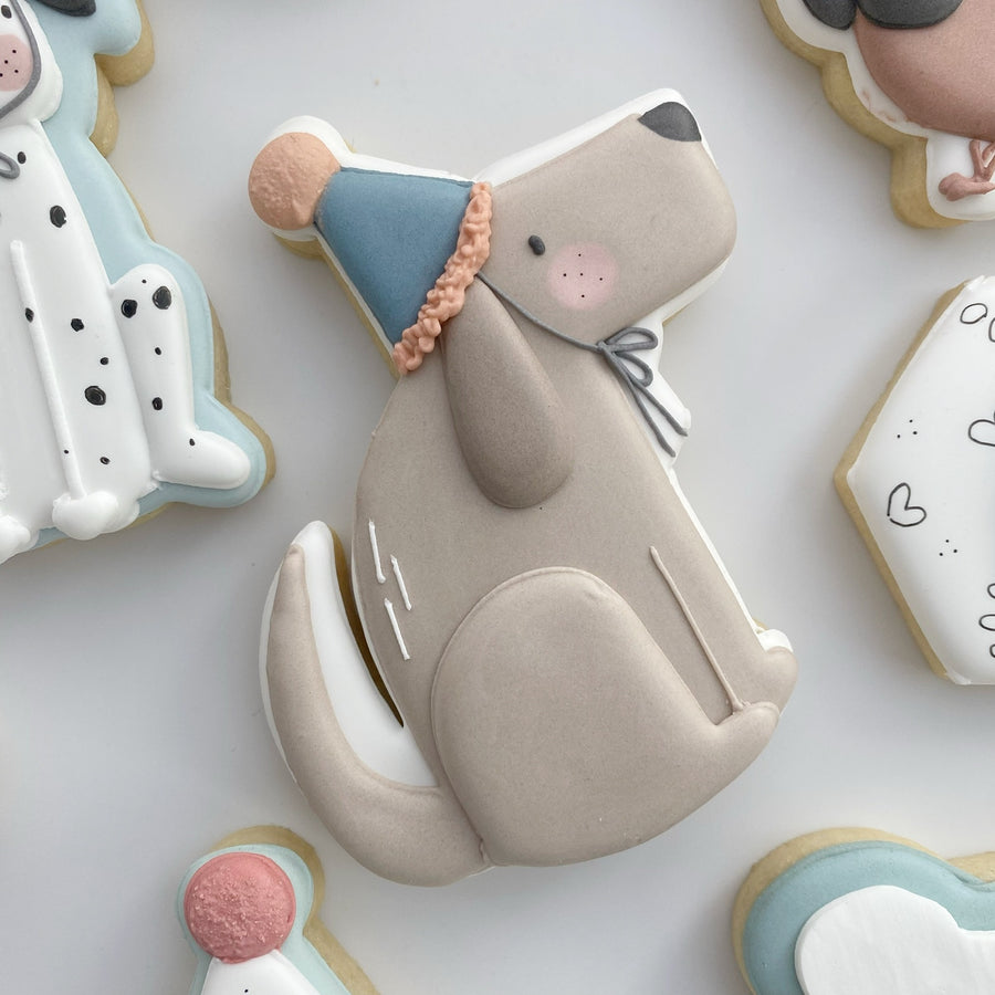 Party Pup Cookie Cutter STL File for 3D Printing
