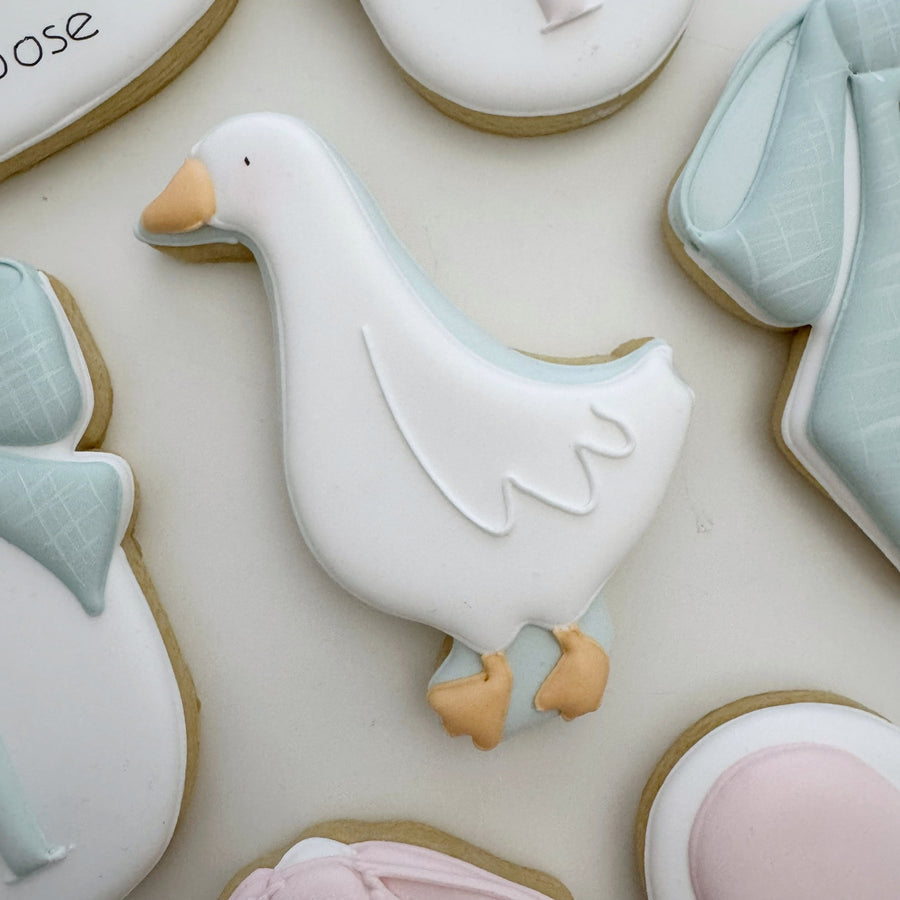 Standing Silly Goose Cookie Cutter STL File for 3D Printing