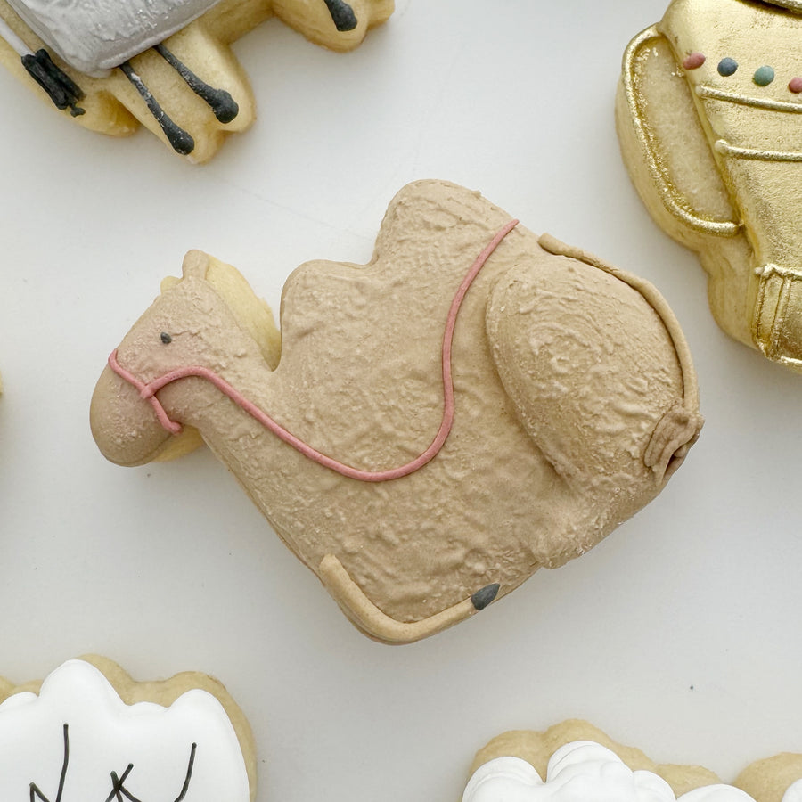 Nativity Camel Cookie Cutter STL File for 3D Printing