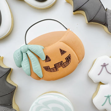 Halloween Candy Bucket Cookie Cutter STL File for 3D Printing
