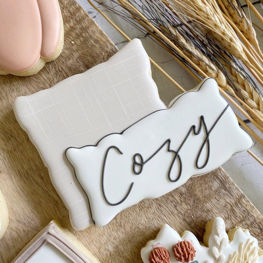 Pillow Cookie Cutter STL File for 3D Printing