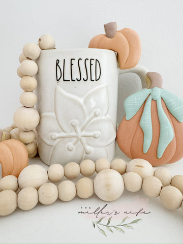Fall/Halloween Mug Hugger Cookie Cutter STL File set for 3D Printing