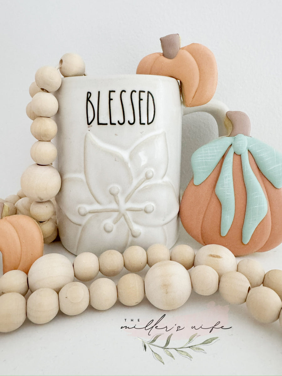 Fall/Halloween Mug Hugger Cookie Cutter STL File set for 3D Printing
