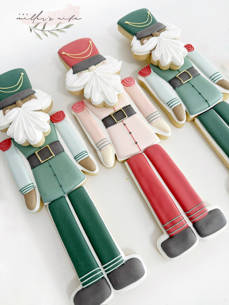 Nutcracker Platter Cookie Cutter STL File Set for 3D Printing