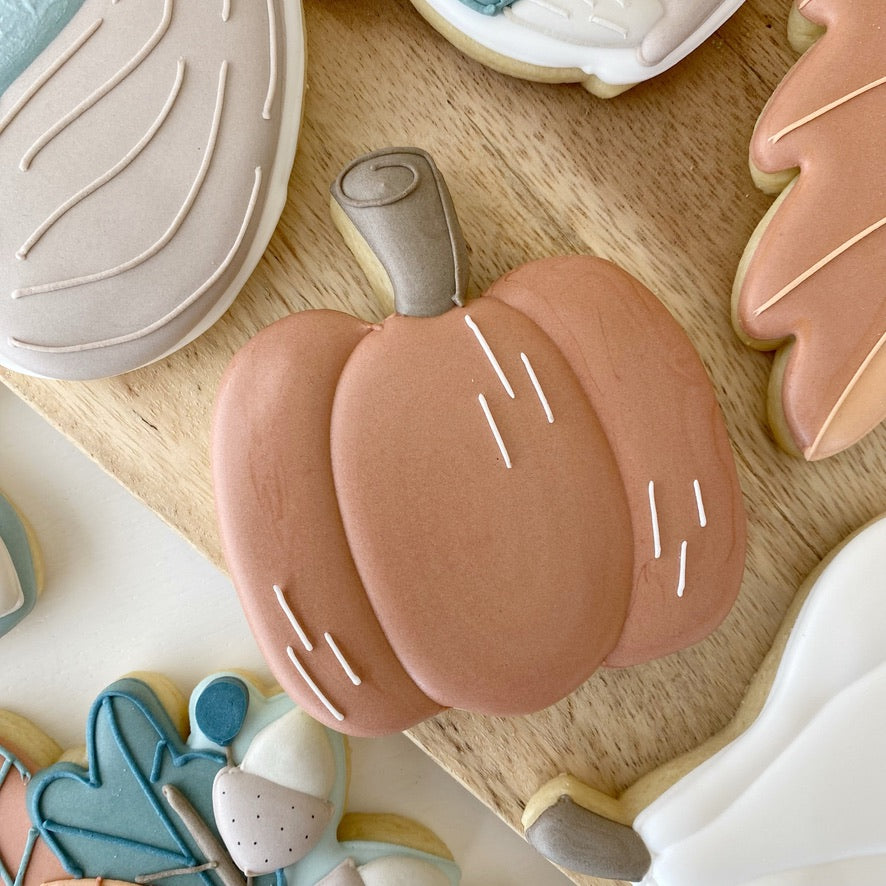 Chubby Pumpkin Cookie Cutter STL File for 3D Printing