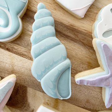 Long Seashell Cookie Cutter STL File for 3D Printing