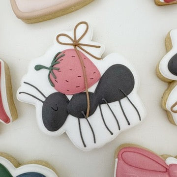 Strawberry Ant Cookie Cutter STL File for 3D Printing
