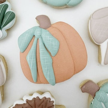 Bowed Round Pumpkin Cookie Cutter STL File for 3D Printing