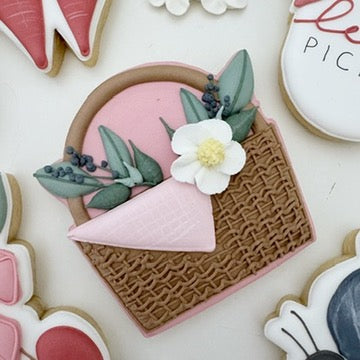 Picnic Basket Cookie Cutter STL File for 3D Printing
