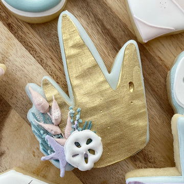 Mermaid Crown Cookie Cutter STL File for 3D Printing