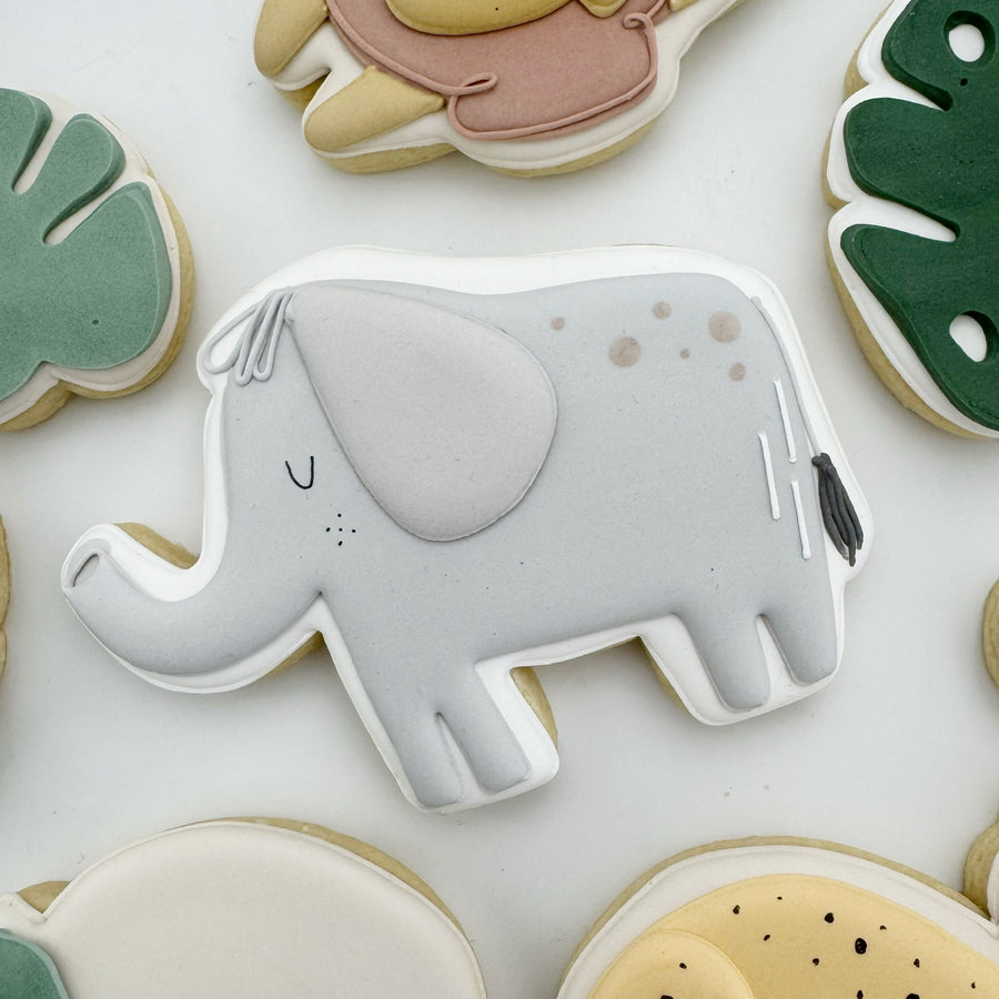 Elephant Cookie Cutter STL File for 3D Printing