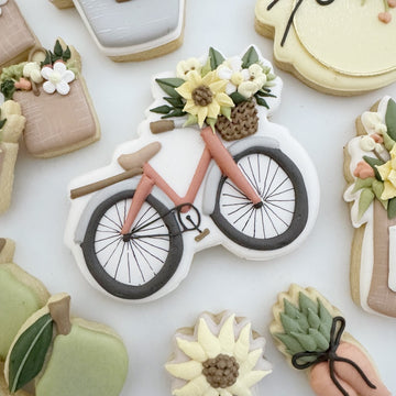 Bicycle Cookie Cutter STL File for 3D Printing