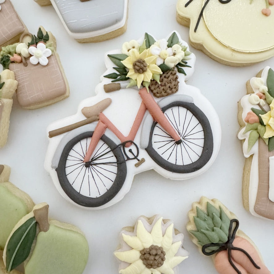 Bicycle Cookie Cutter STL File for 3D Printing
