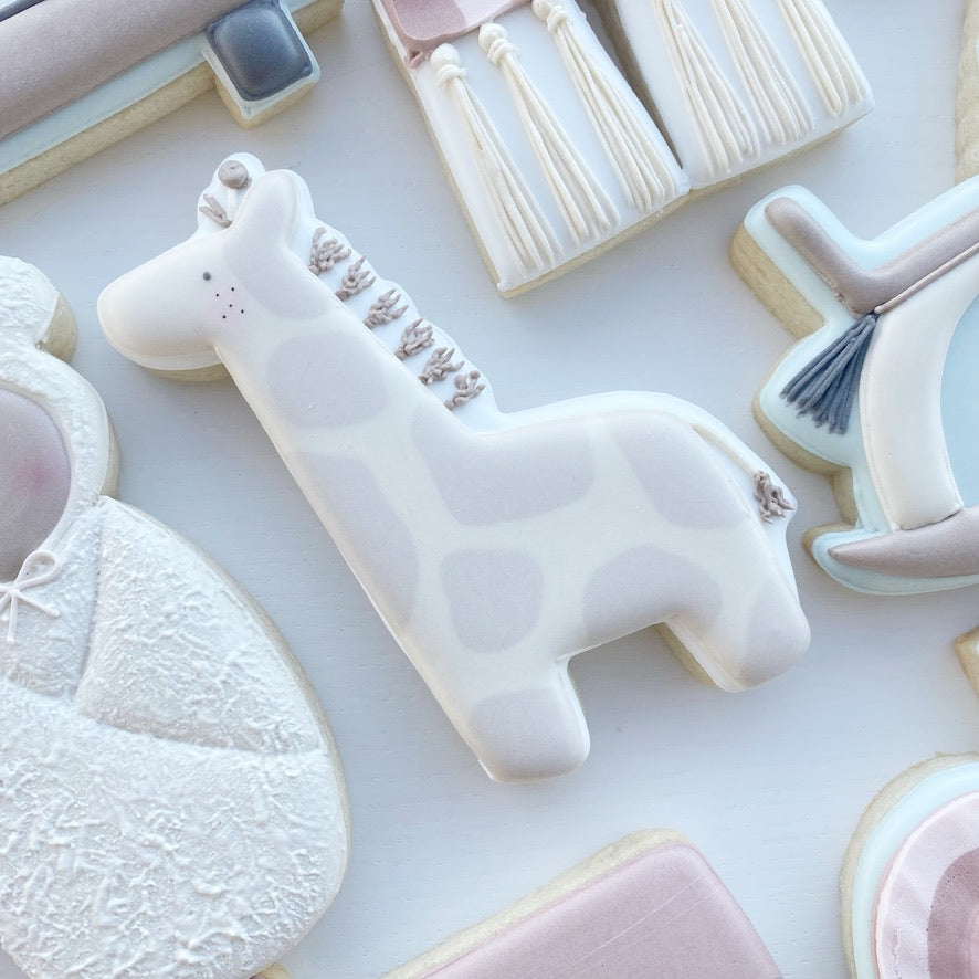 Giraffe Stuffie Cookie Cutter STL File for 3D Printing