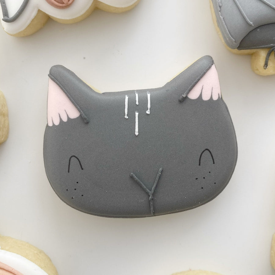 Cat Cookie Cutter STL File for 3D Printing