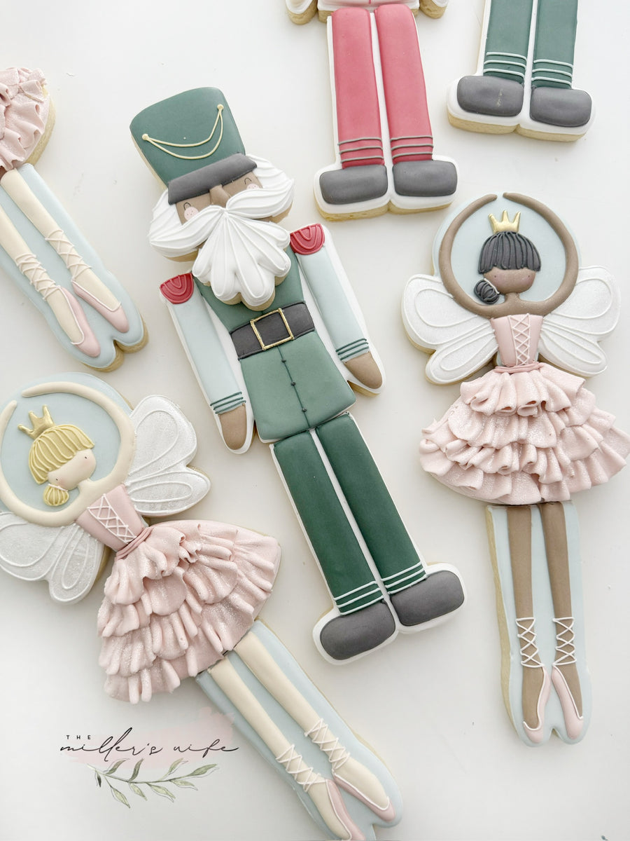 Nutcracker Platter Cookie Cutter STL File Set for 3D Printing