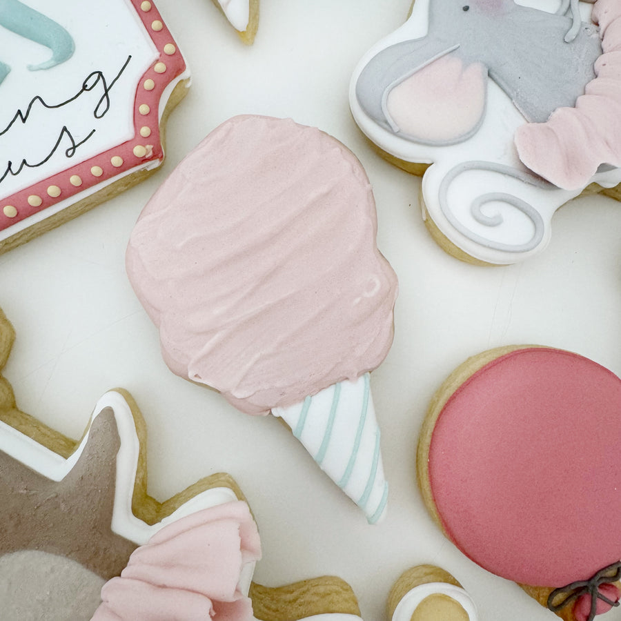 Cotton Candy Cookie Cutter STL File for 3D Printing