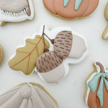 Double Acorn Cookie Cutter STL File for 3D Printing