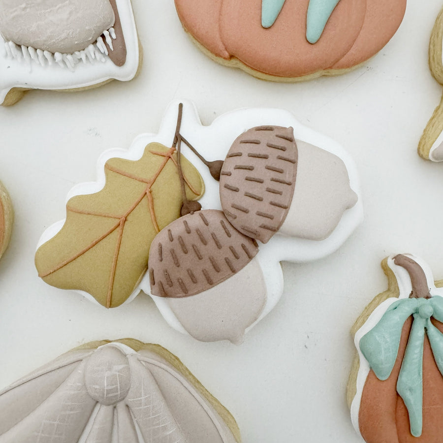 Double Acorn Cookie Cutter STL File for 3D Printing