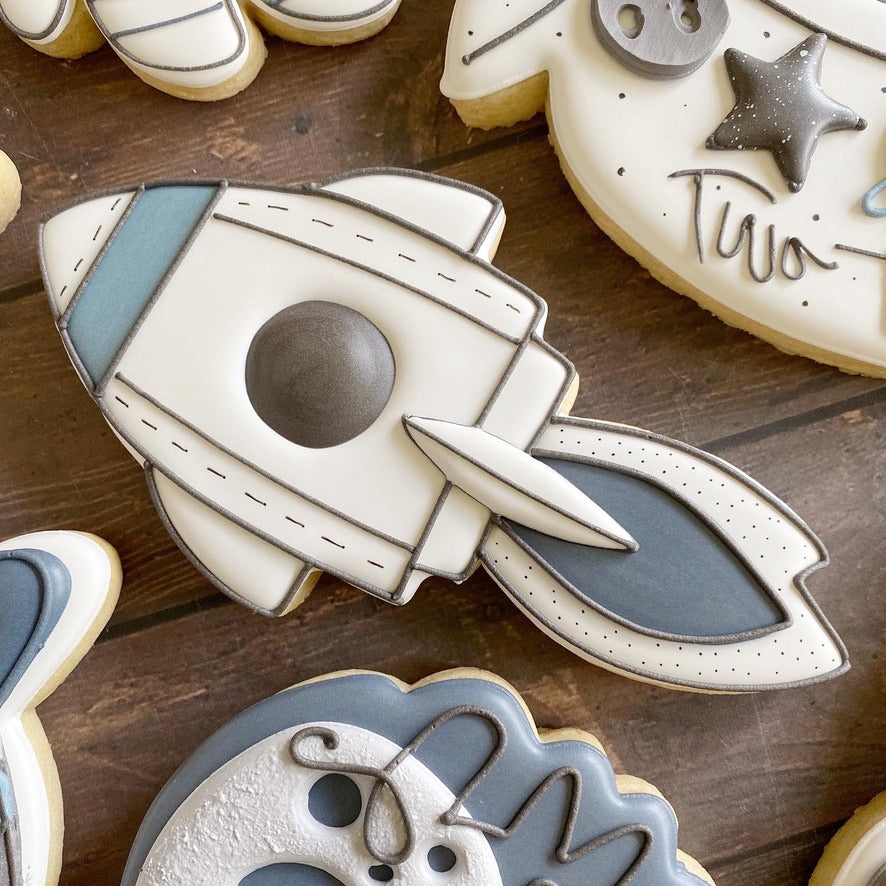 Space Ship Cookie Cutter STL File for 3D Printing