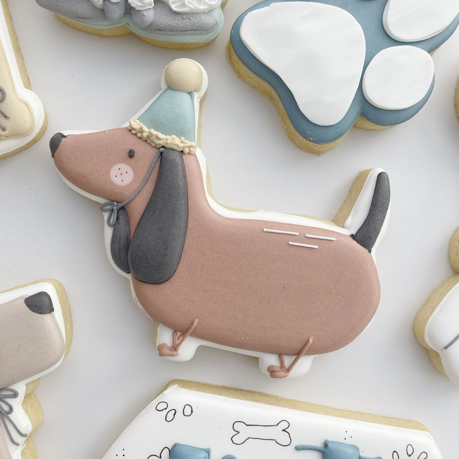 Party Pup Cookie Cutter STL File for 3D Printing