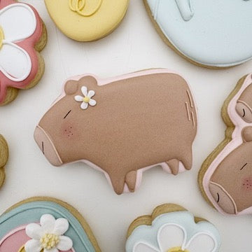 Standing Capybara Cookie Cutter STL File for 3D Printing