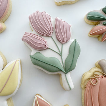 Fall Floral Cookie Cutter STL File for 3D Printing