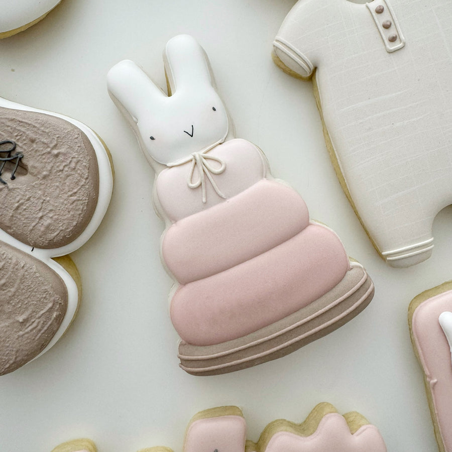 Bunny Stack Cookie Cutter STL File for 3D Printing