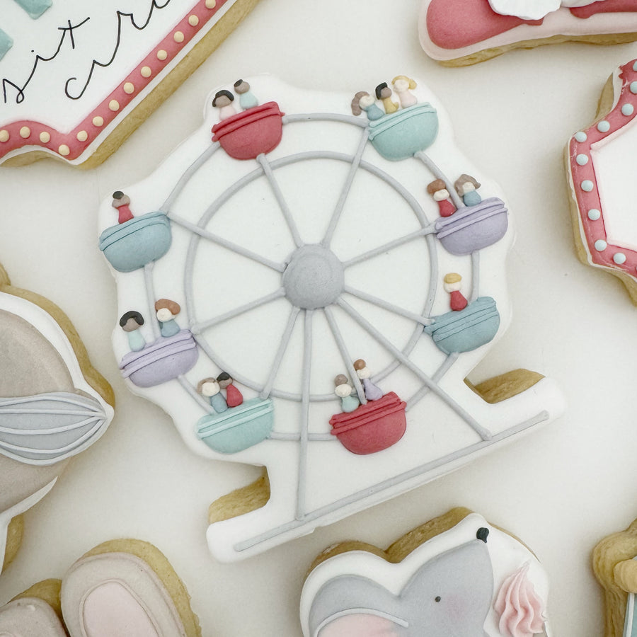 Ferris Wheel Cookie Cutter STL File for 3D Printing