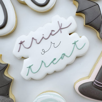 Trick or Treat Cookie Cutter STL File for 3D Printing