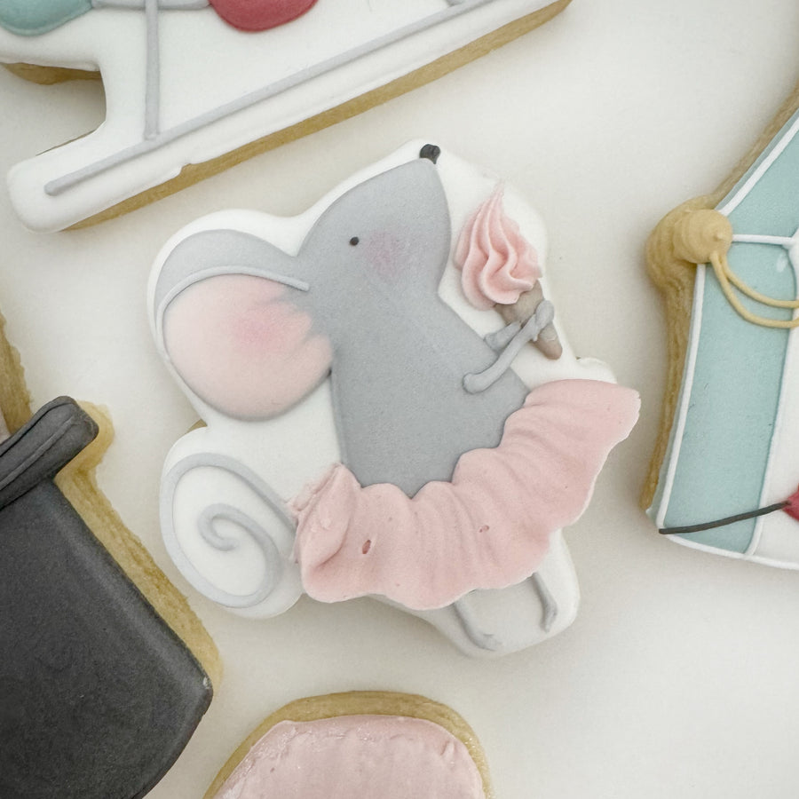 Cute Mouse Cookie Cutter STL File for 3D Printing